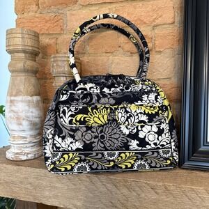 Vera Bradley Tote Bag Womens Large Baroque Quilted Floral Purse Handbag Shoulder